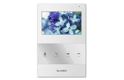 Монитор домофона SQ-04  (цветной видеодомофон,белый) Slinex