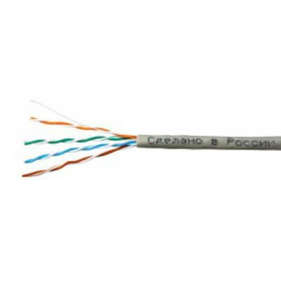 Кабель UTP 4PR 24AWG CAT5e INDOOR внутр. Standart Skynet (1693207) (4х2х0,50)