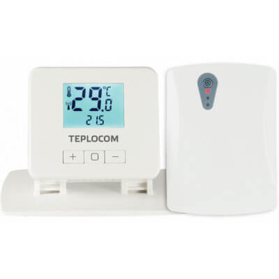 Термостат комнатный Teplocom TS-2AA/3A-RF Бастион