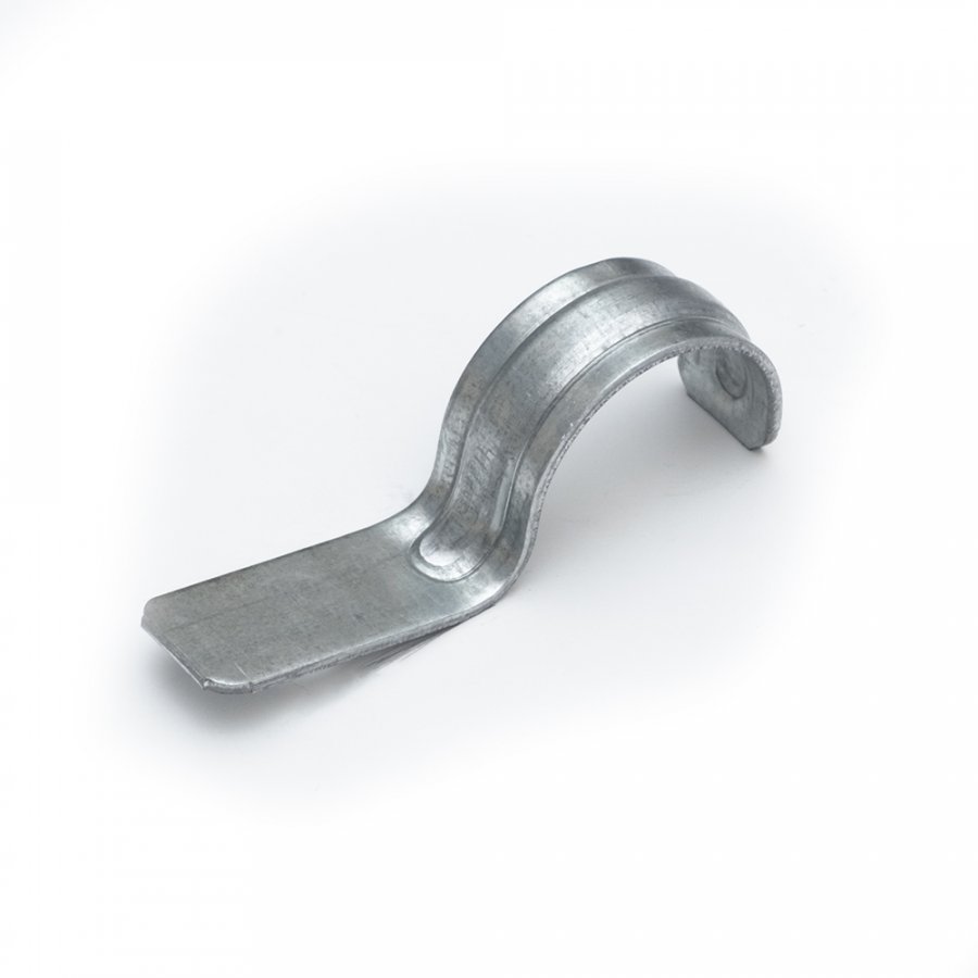 Скоба металлическая однолапковая СМО d21-22 мм для монтажного пистолета (без отверстий) (100 шт/уп) PR08.2755 Промрукав